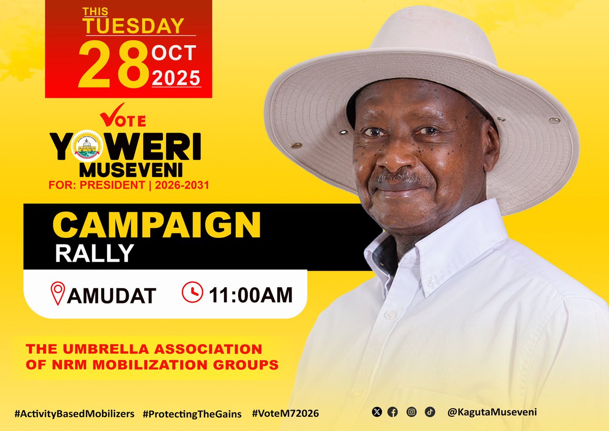 Yoweri Museveni’s Historic Campaign in Karamoja: Uniting Peace and Development for Uganda’s Future 2025